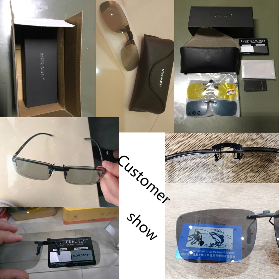Morakot, унисекс, фотохромные очки, на клипсах, очки, анти-УФ, анти-уфв, ультра-светильник, для вождения, поляризационные, на клипсах, солнцезащитные очки, JP01289