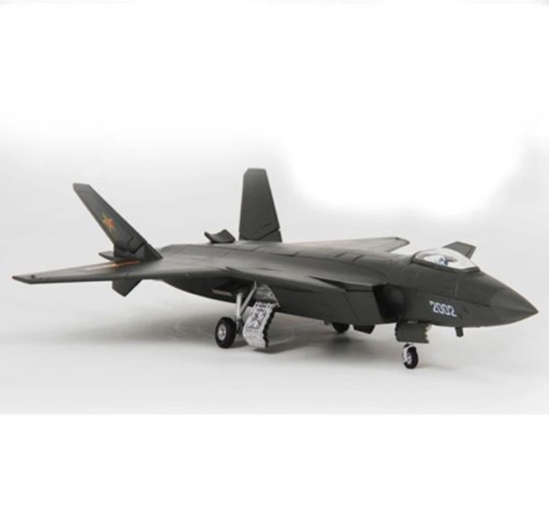 Игрушки подарок для Для детей 1: 72 Масштаб модели самолета сплав литье модели самолетов J-20 черный орел Истребитель модель