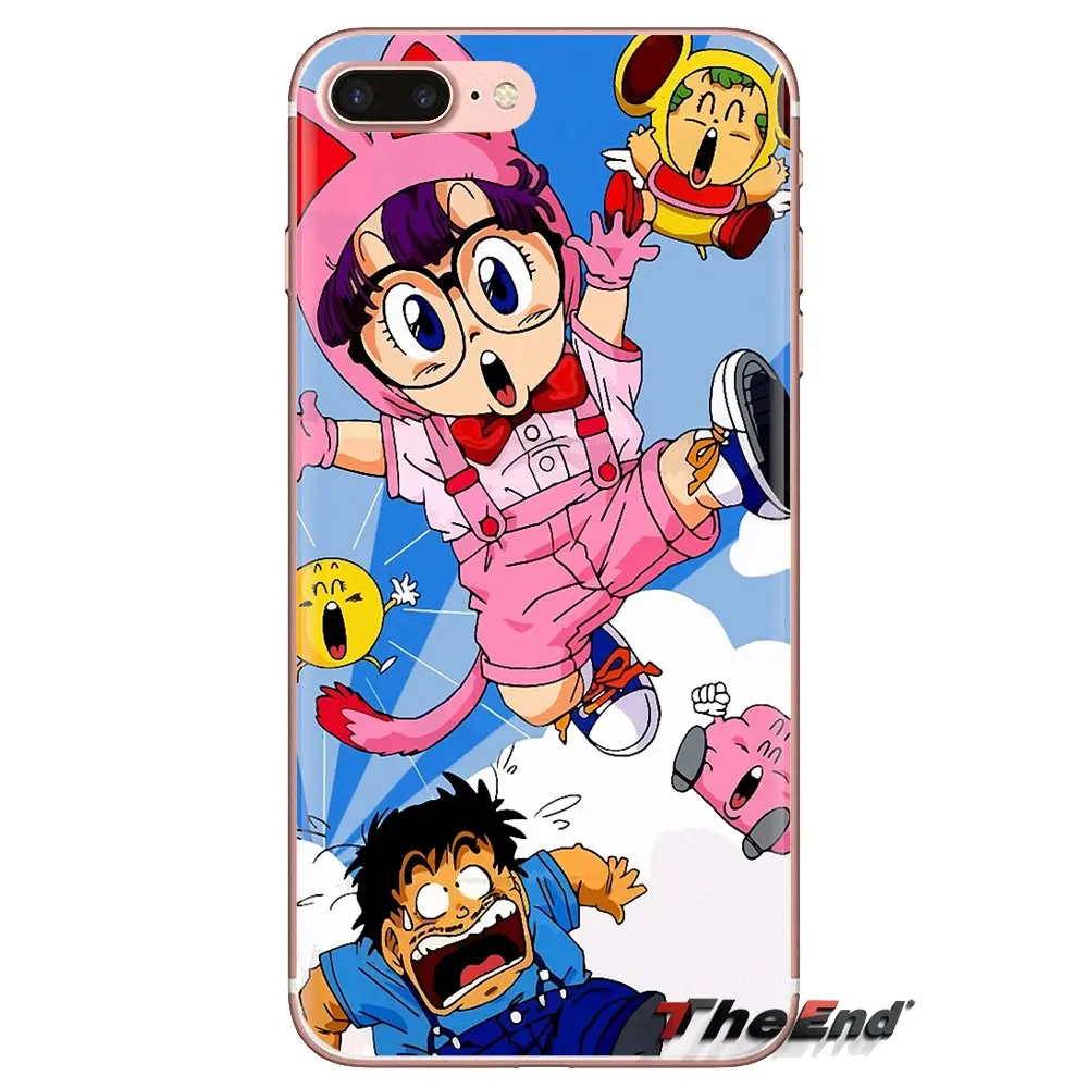 For Xiaomi Mi3 Samsung A10 A30 A40 A50 A60 A70 Galaxy S2 Note 2 Grand Core Prime TPU Skin Cover anime Dr Slump Arale little girl |