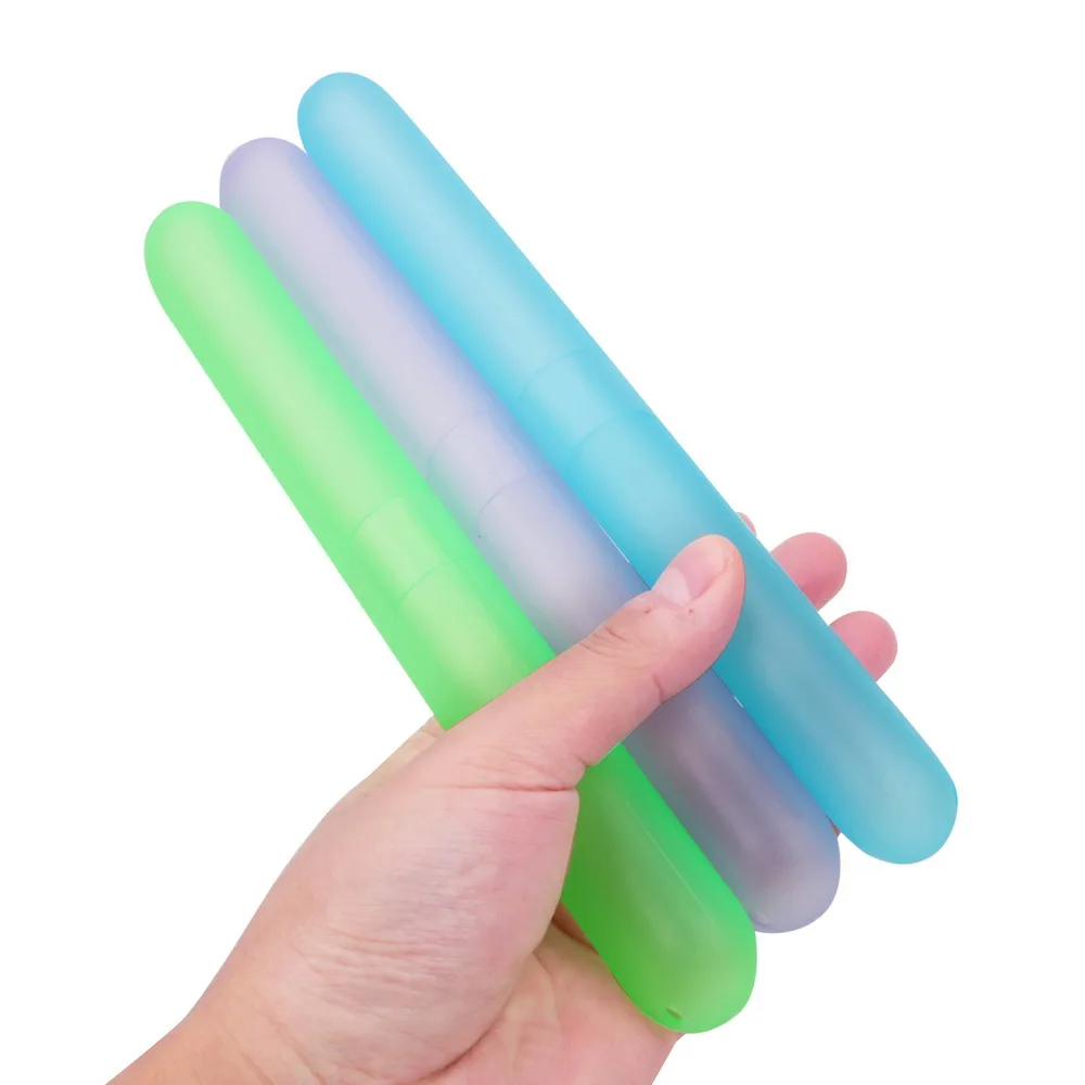 1 шт. пластиковый чехол для зубной щетки защита от пыли портативный цвета