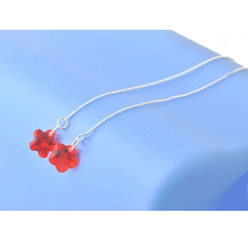 Женские серьги из серебра 925 пробы с фианитом | Украшения и аксессуары
