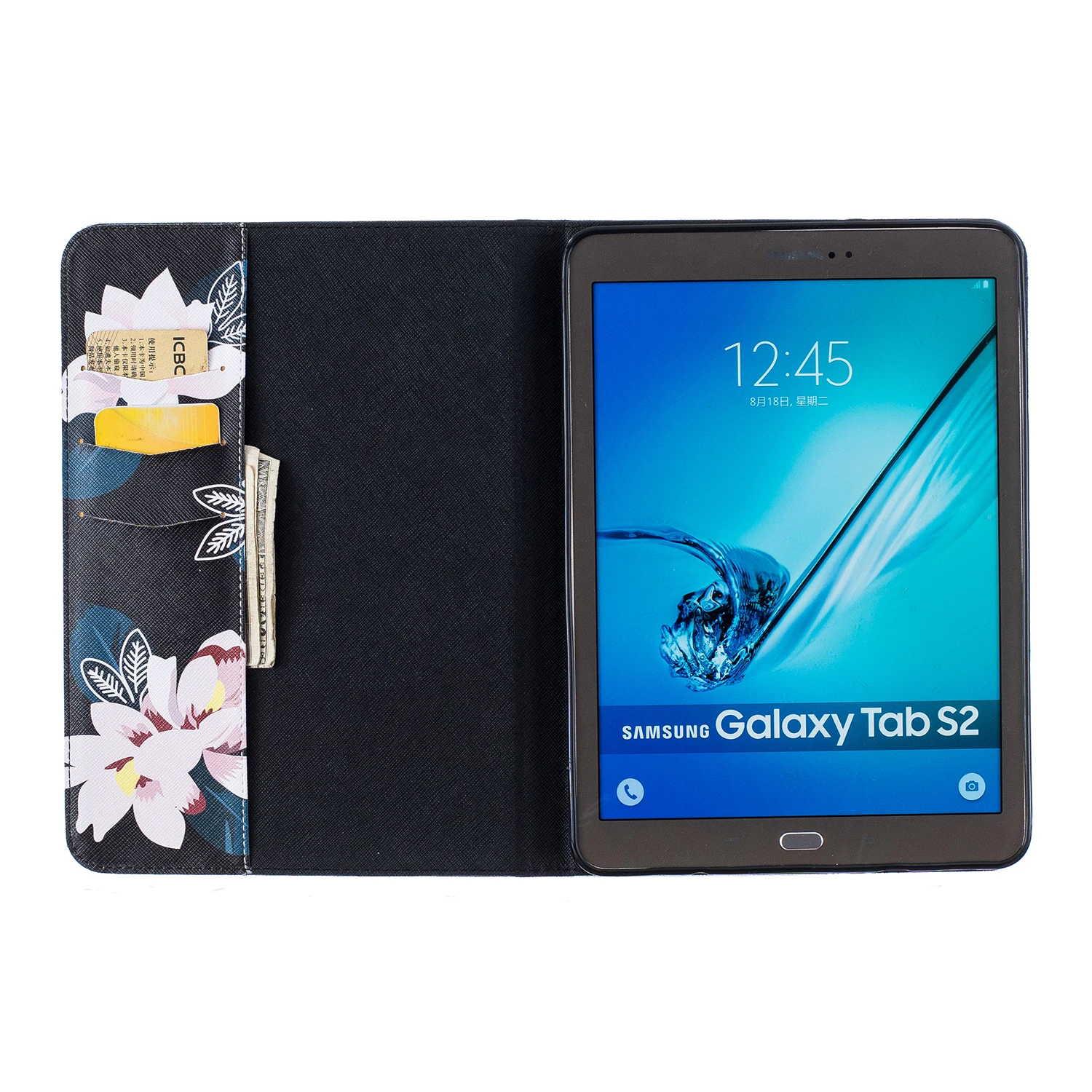 Роскошный чехол для планшетного ПК Samsung Galaxy Tab S2 9 7 T815 T810 с откидной крышкой и