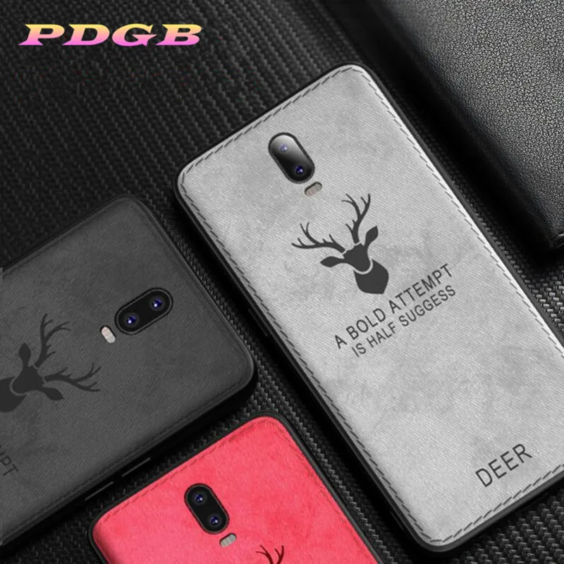 Прочный ТПУ чехол PDGB для Meizu 16 16X 16th Plus M5 M6 Note 6 M6s S6 модный тканевый с узором