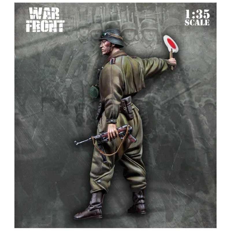 1/35 шкала Неокрашенная фигурка из смолы дорожное поле коллекция | Игрушки и хобби