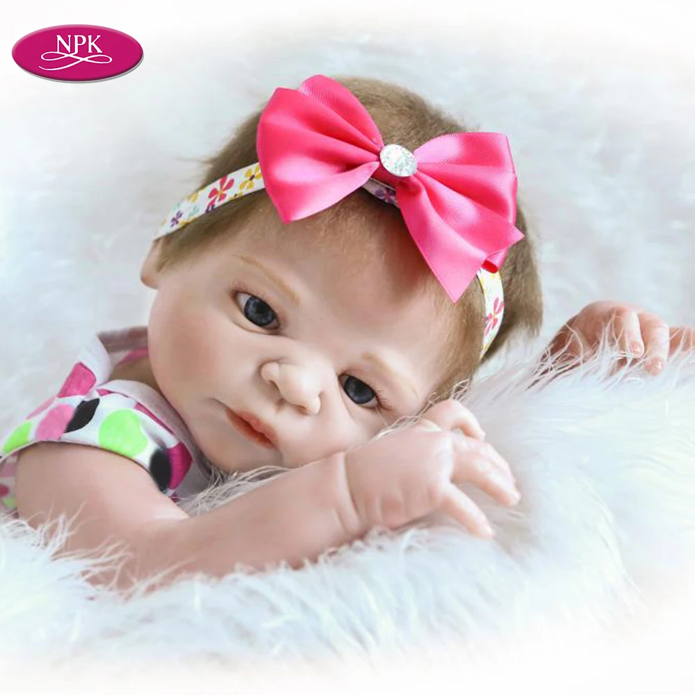 NPK 23 &quotСупер реалистичные куклы для девочек мягкие виниловые всего тела кукла
