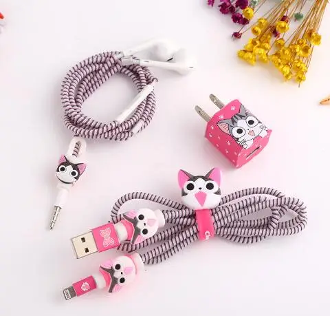 Новинка 2018 DIY Защита для кабеля зарядное устройство кабель передачи данных