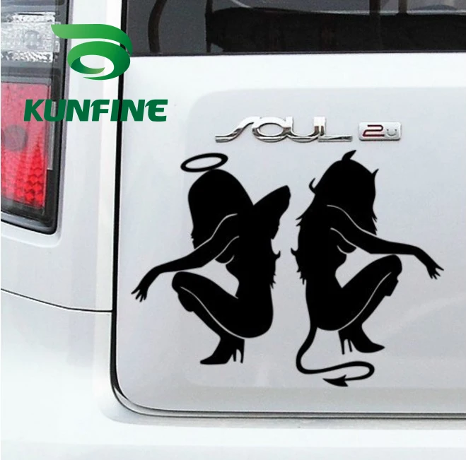 Автомобильный Стайлинг KUNFINE красивая Автомобильная наклейка Виниловая
