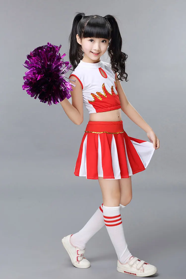 Girl Children Academic Dress School Uniforms Set Kid Girls Student Jazz Costumes Boy Competition Suit Cheerleader Suits | Тематическая