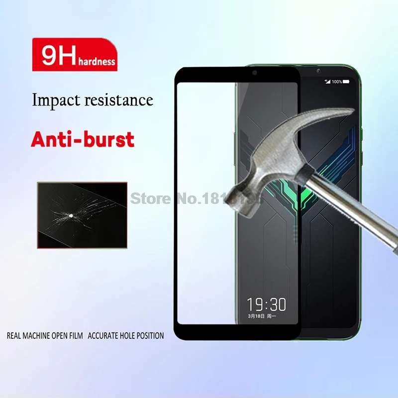 Закаленное стекло для Xiaomi Black Shark 2 Helo Mi 8 SE Lite Mix3 Pocophone F1 Redmi Note 6 Pro 6A защита экрана с