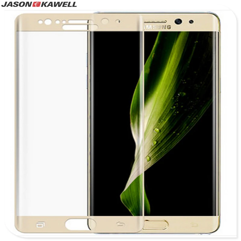 100 шт. в партии для Samsung Galaxy S6 S7 edge изогнутое закаленное стекло защита экрана