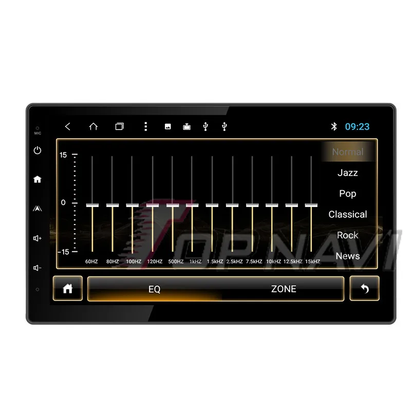 Topnavi 10.2'' Octa Core Android 8.1 Car Multimedia Player for Removable Universal Autoradio GPS Navigation Audio Stereo NO DVD |