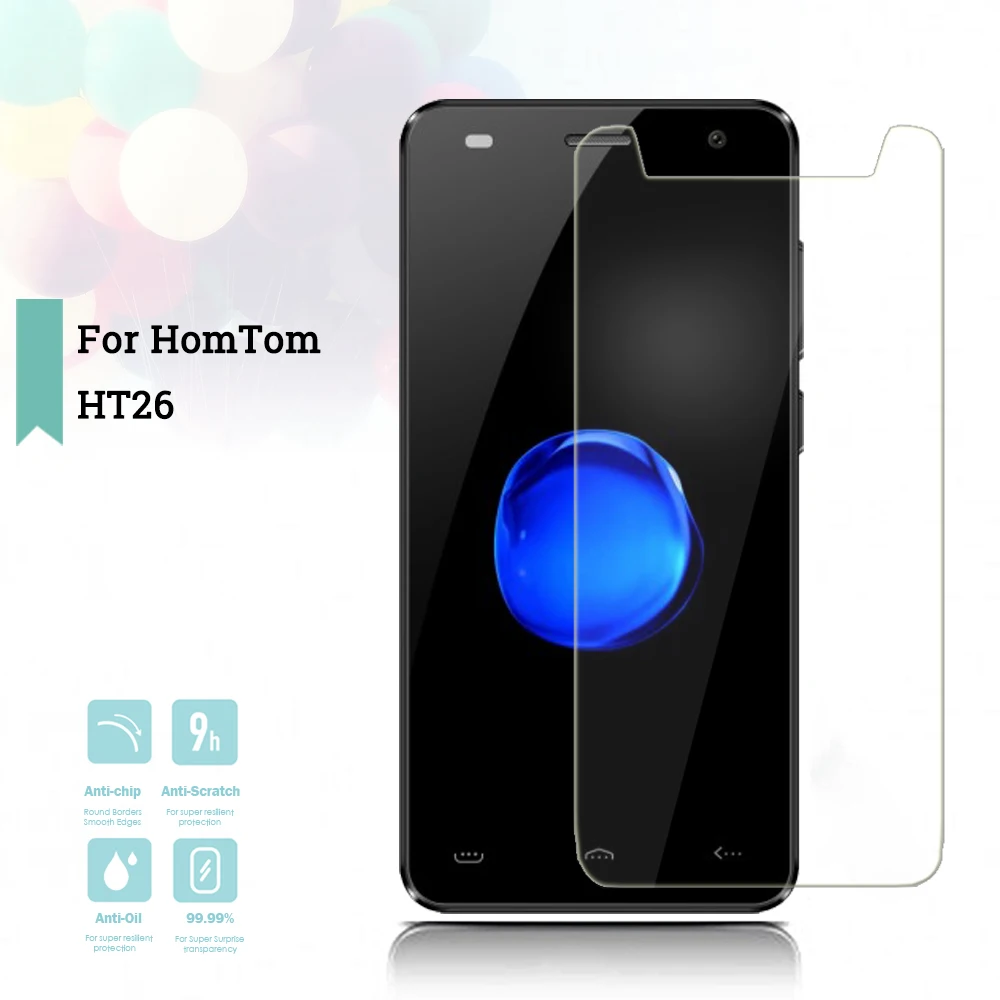 2.5D 0 26 мм Ультра тонкое закаленное стекло HOMTOM HT26 закаленная Защитная пленка для