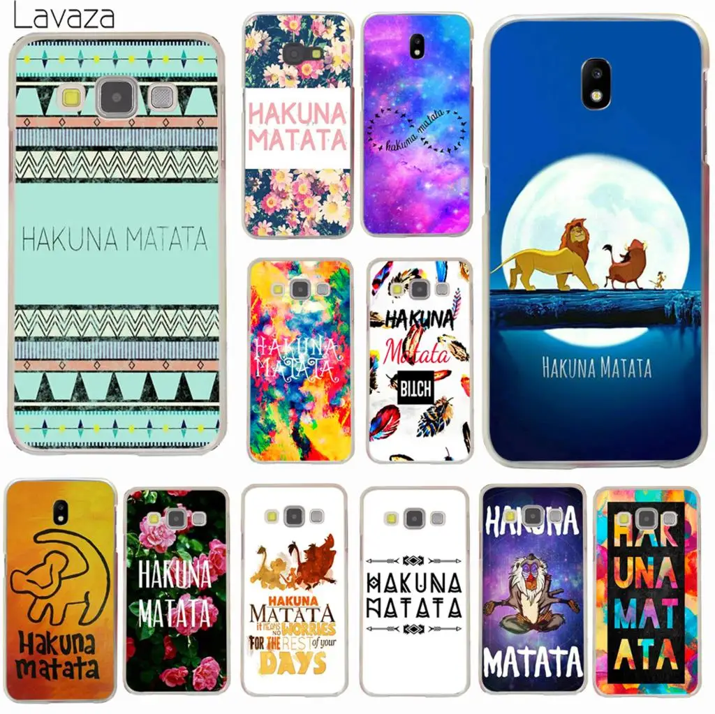 Чехол для телефона Lavaza hakuna matata The Lion King чехол Samsung Galaxy J8 J7 Duo J4 J5 J6 Plus 2018 2017 2016 J2 J3 Prime