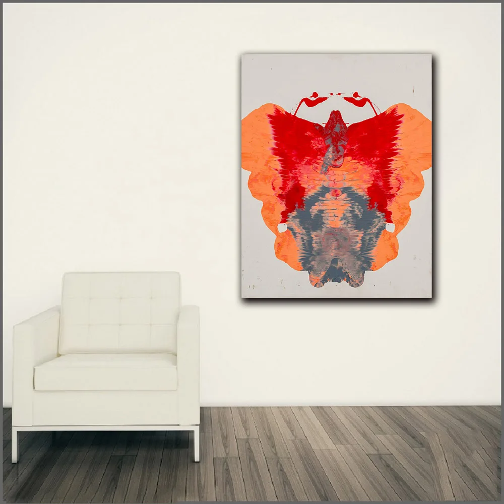 Модный принт граффити искусство Энди Warhol Rorschach 1984 настенные картины для гостиной