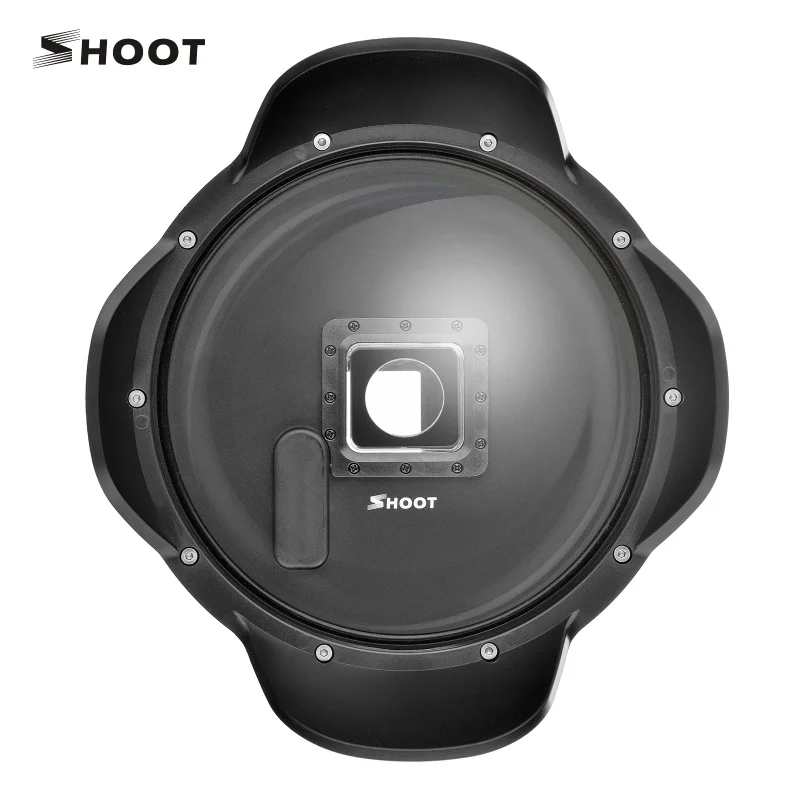 6 дюймов Gopro купол порт Дайвинг для GoPro Hero 3 +/4 S камеры с водонепроницаемый чехол
