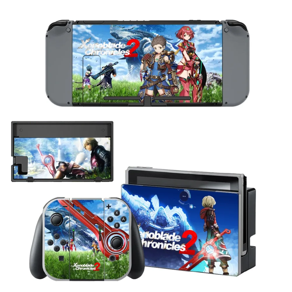 Xenoblade хроники 2 кожи Стикеры виниловые обои для NintendoSwitch перечисленные Nintendo Switch NS