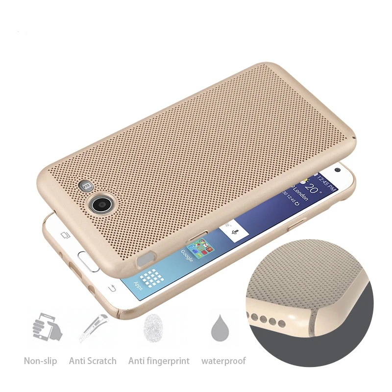 HUDONN For Case Samsung Galaxy J3 2017 Cover Ultra Thin PC Heat Dissipation Cooling Capa J327P |