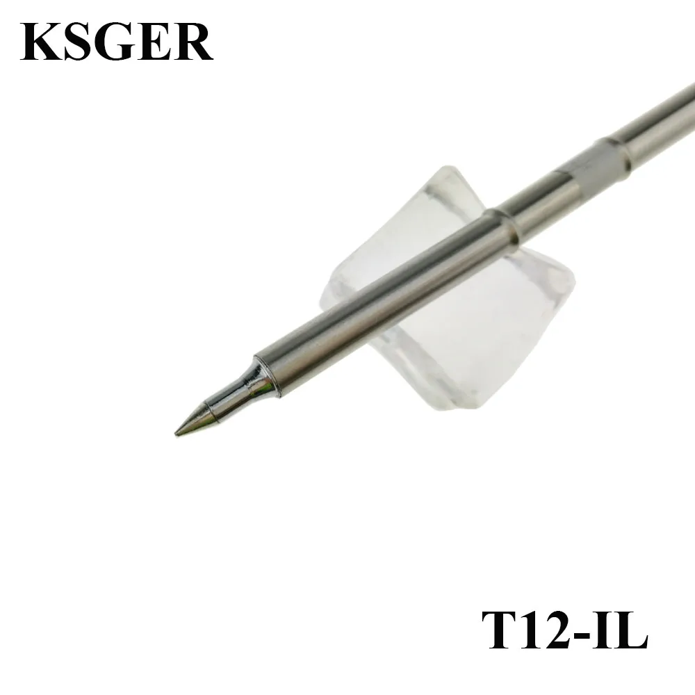 KSGER FX-951 паяльник наконечники T12 IL паяльная станция STM32 STC OLED контроллер температуры инструменты сварка ремонт телефон компьютер