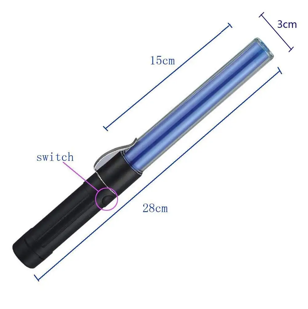SAMDO 11.0 inch Magnet Wand Baton Traffic Control Road Safety Lamp Military Survival LED Light Stick | Автомобили и мотоциклы