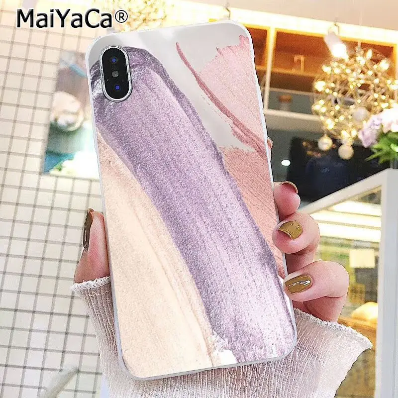 A10 Чехол для телефона MaiYaCa с золотыми розовыми блестками для iphone 11 Pro 11Pro Max 8 7 6 6S Plus 5 5S SE XR X XS MAX - Цвет: A10