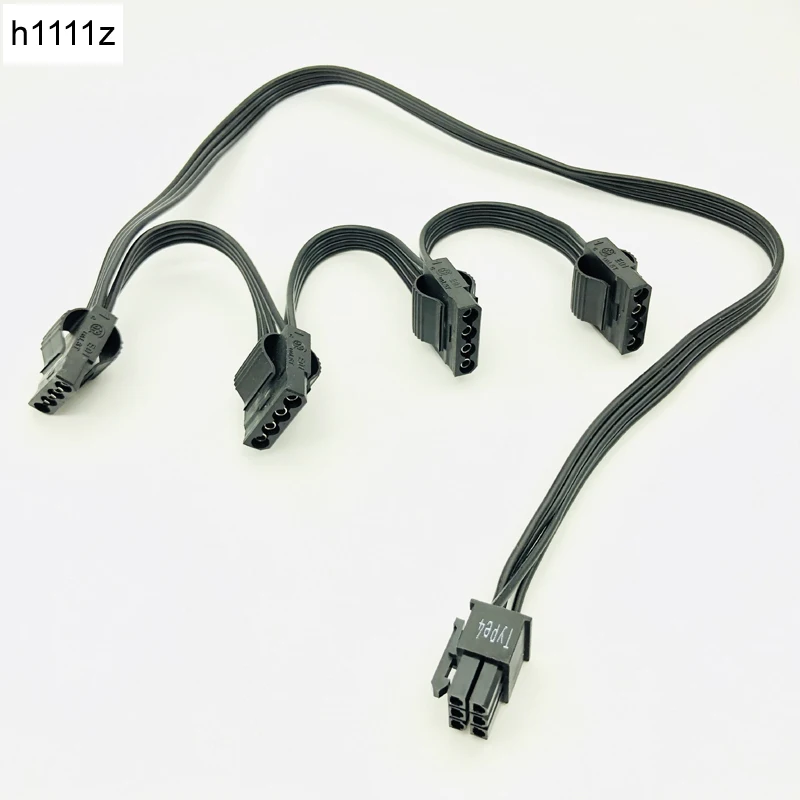 PCI e 6Pin Male 1 to 4x Molex 4Pin усилитель порта питания для CORSAIR RMx Series RM1000x RM850x RM750X RM650x