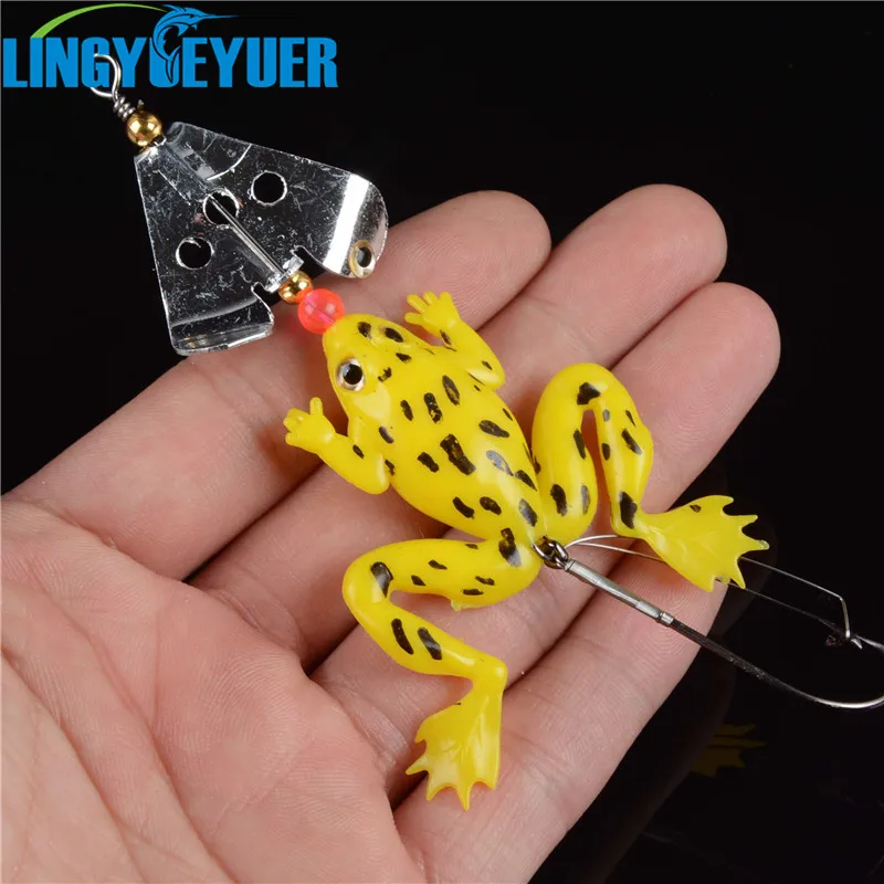 Мягкая рыболовная приманка в виде лягушки 90 мм/6 2 г 1 шт.|fishing soft|lure baitsoft lure |