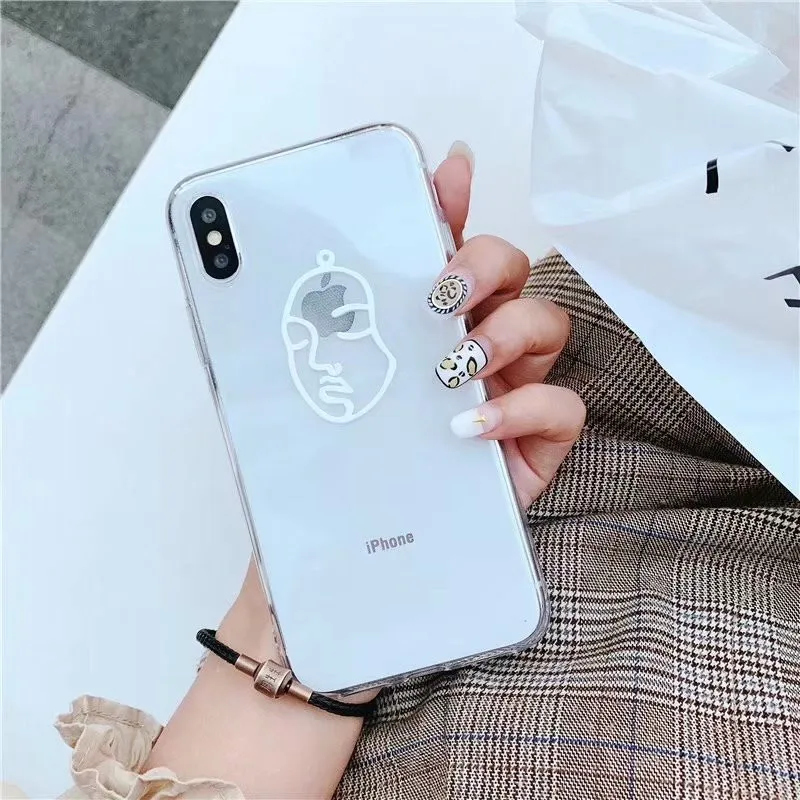 Чехол для телефона iPhone 7 8 Plus XS Max XR X 6 S мягкий чехол из ТПУ SZ152 |