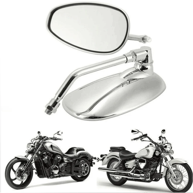 2шт мотоцикл зеркало 10 мм модифицированное покрытие Мотоцикл E Велосипедное