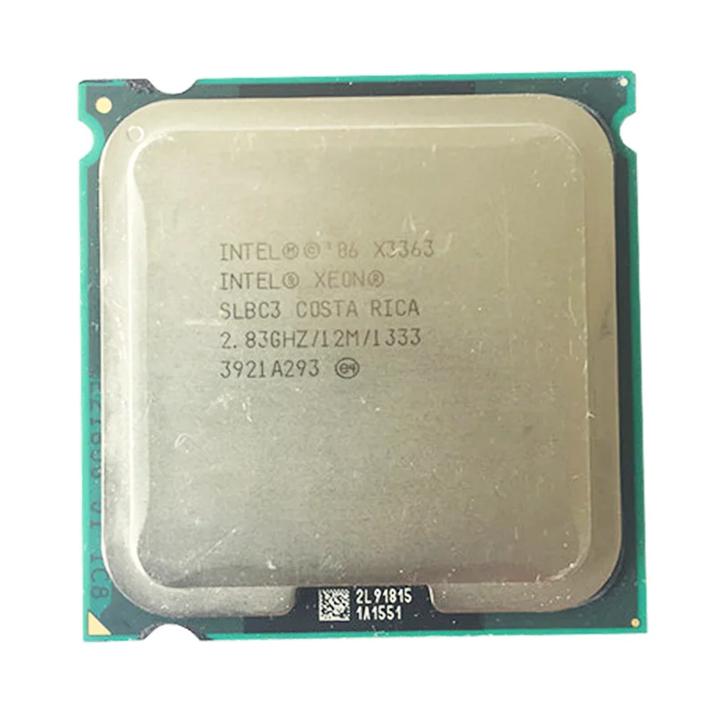 Процессор INTEL XEON X3363 2 83 ГГц 12 МБ 1333 МГц ЦП/четырехъядерный/FSB МГц/серверный