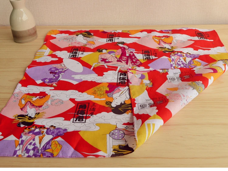 Японский хлопок furoshiki 100%/японская классика напечатанный Рисунок 50 см/много видов