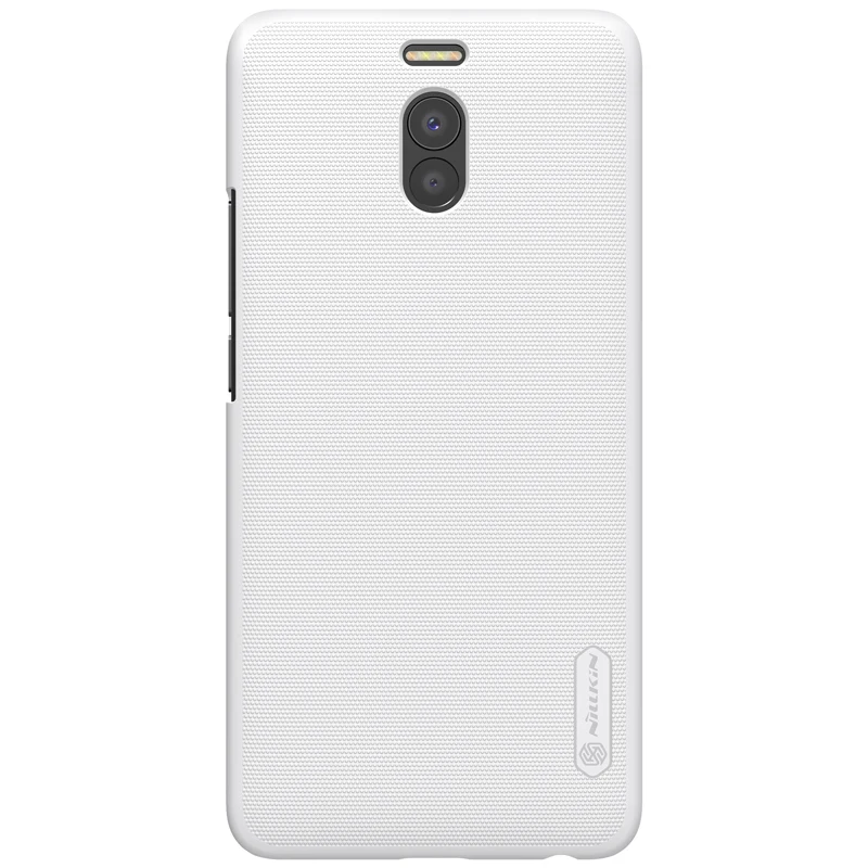 White Для Meizu M6 Note чехол Nillkin матовый защитный пластиковый жесткий чехол для телефона чехол s для Meizu M6 Note с подарком - Цвет: White