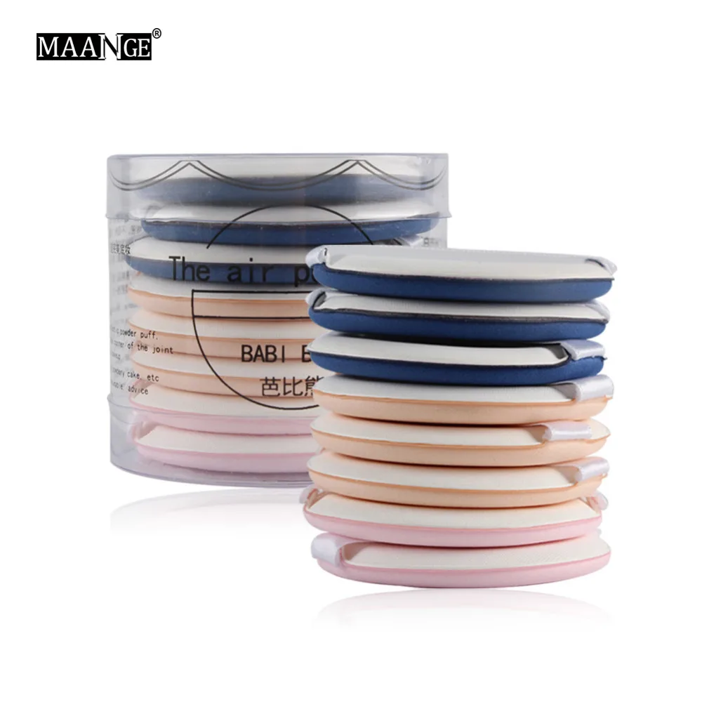 

8cs/box three colors Air makeup puff BB Cream Puff Makeup Foundation Sponge Facial Powder Puff Beauty Tools