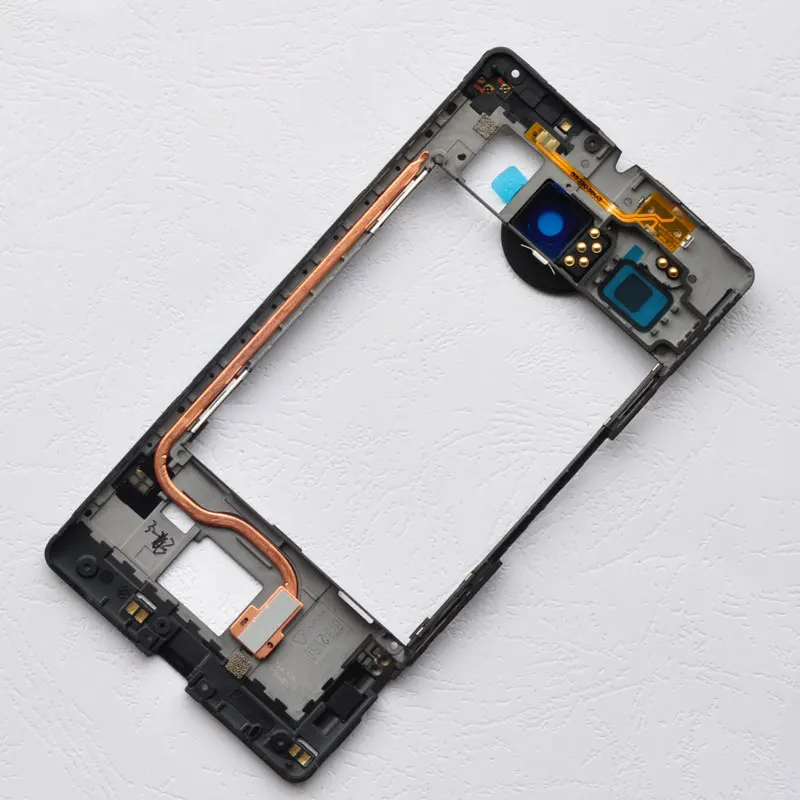 BINYEAE пластиковая средняя рамка для Nokia Microsoft Lumia 950XL черный корпус шасси задняя