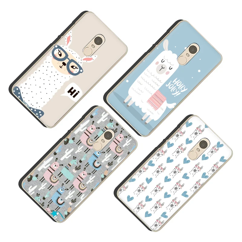 Жесткий чехол для телефона Lama Llama Alpacas Animal для Redmi 4A 4X5 6 A Plus Pro 7 GO Note 4 4X5 6 7 8 Pro 5A Prome 7A K20 Pro