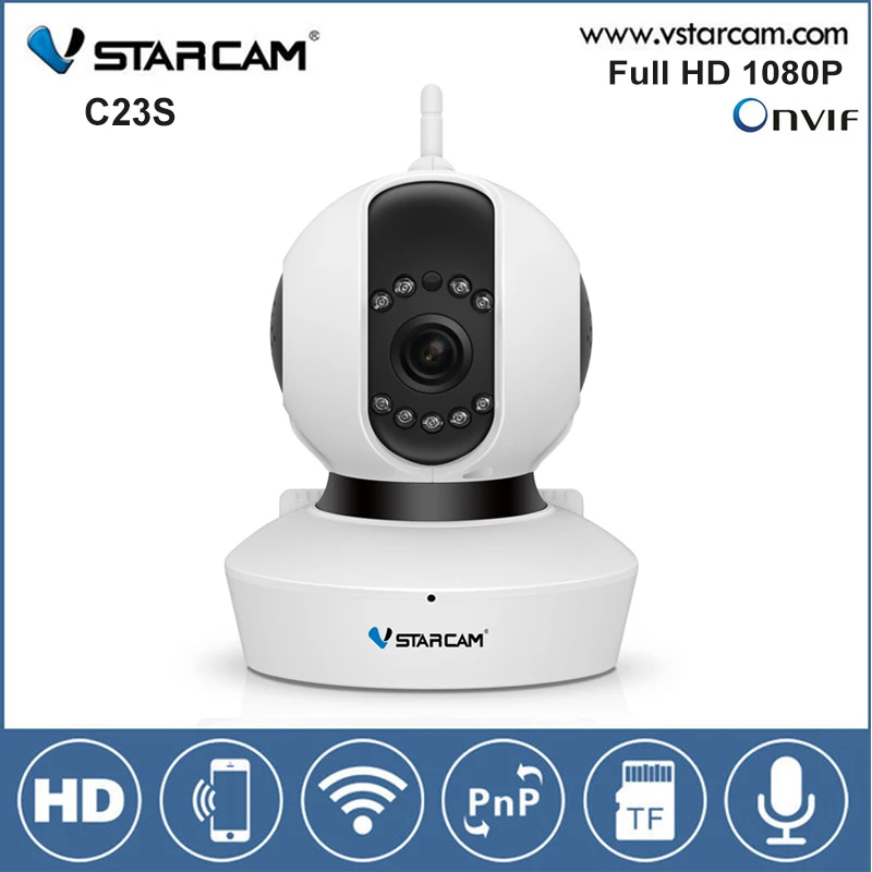 Vstarcam C23S Full HD 1080 P 2 МЕГАПИКСЕЛЬНАЯ Wi Fi Ip камера Крытый Ик Купольная ночного Видения