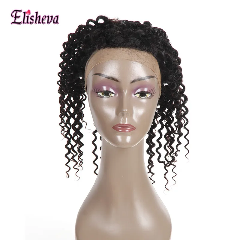 Elisheva перуанские волосы глубокая волна пучки с 360 фронтальной 100%
