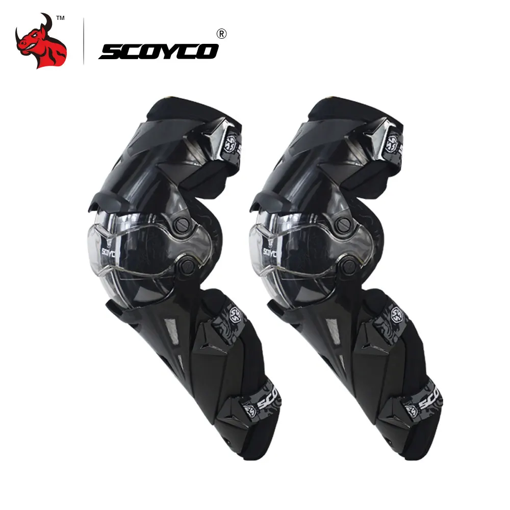 K12 Black Knee Scoyco мотоциклетные наколенники для мужчин Защитное снаряжение наколенники Rodiller оборудование для мужчин t gear Мотокросс Joelheira Moto - Цвет: K12 Black Knee