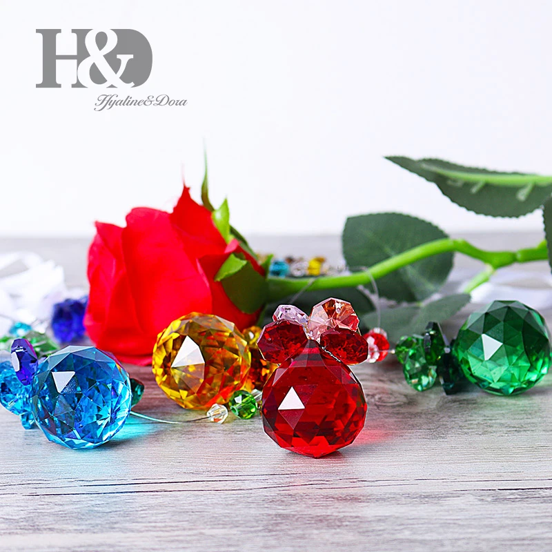 H& D 4 шт. люстра Octogon Chakra Suncatcher Цвета хрустальный шар призмы кулон окно Suncatcher для свадьбы/дома/сада декор