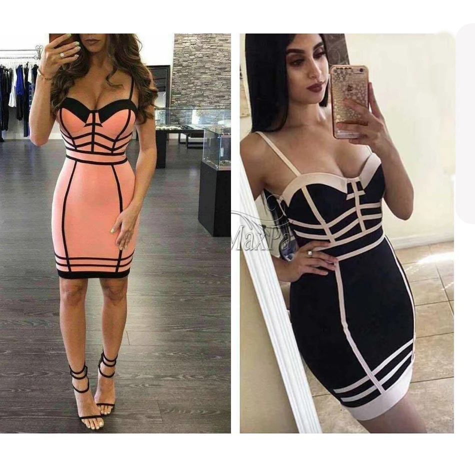 2017 Новый сексуальный топ starpless черное платье женское облегающее вечернее для