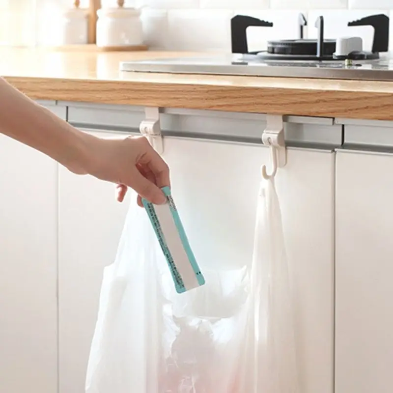 2x Over Door Hooks Rotatable Hanging Holder Storage Hook Organizer Bathroom Kitchen Cabinet Cloth Towel Bag Hanger Space Saving
