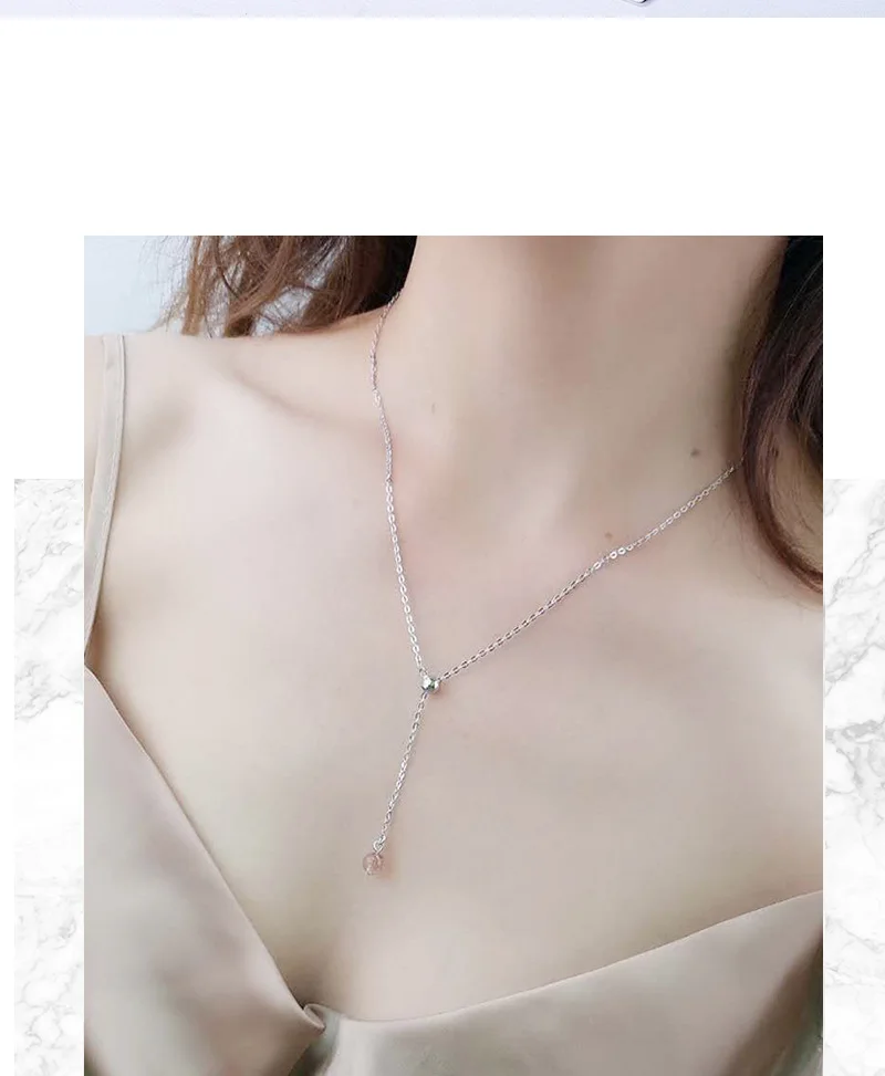 Новая мода изысканная Sweet мяч клубника 925 пробы Серебряные ювелирные изделия буква Y Кристалл личности подвеска H348