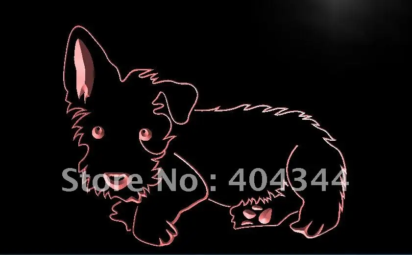 

LK123- Scottie Dog NEW Display Pet LED Neon Light Sign