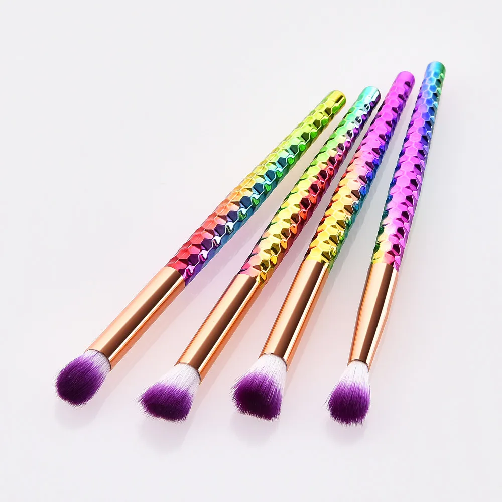 Профессиональные кисти для макияжа Премиум высокого класса 4 шт. набор кисточек