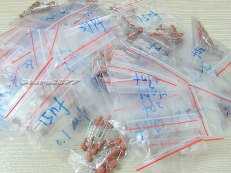 Керамические дисковые конденсаторы 1000 шт. 50 видов новинка|kit kits|kit capacitorkit 10 |