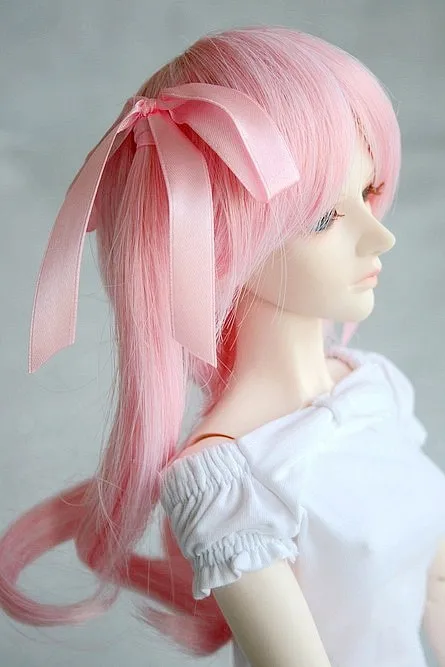 Розовый парик wamami 71 # волнистый косичка 1/3 SD DZ AOD BJD Dollfie 8-9 дюймов | Игрушки и хобби