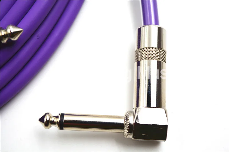JOYO CM 12 15 футов 4 5 м экранированный моно 6 3 мм Мужской Угловой металлический штекер