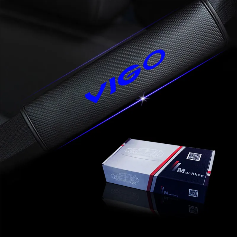 2 шт. Светоотражающие Наплечные подушки для автомобильного ремня безопасности