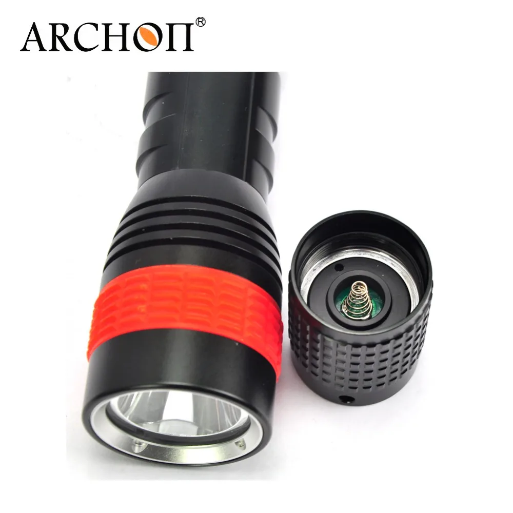 Фонарь для дайвинга ARCHON G6 Cree погружной фонарь подводного погружения с