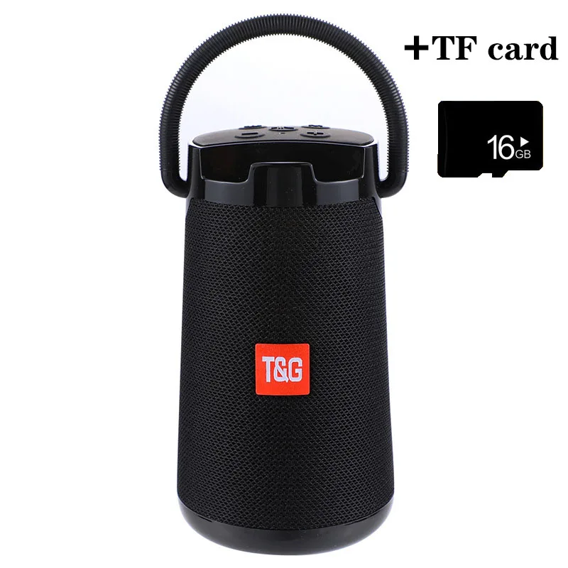 tg138 and tf card 30 Вт Высокая мощность беспроводной bluetooth динамик открытый водонепроницаемый портативный аудио ubwoofer с AUX TF карты коробка TG138 - Цвет: tg138 and tf card