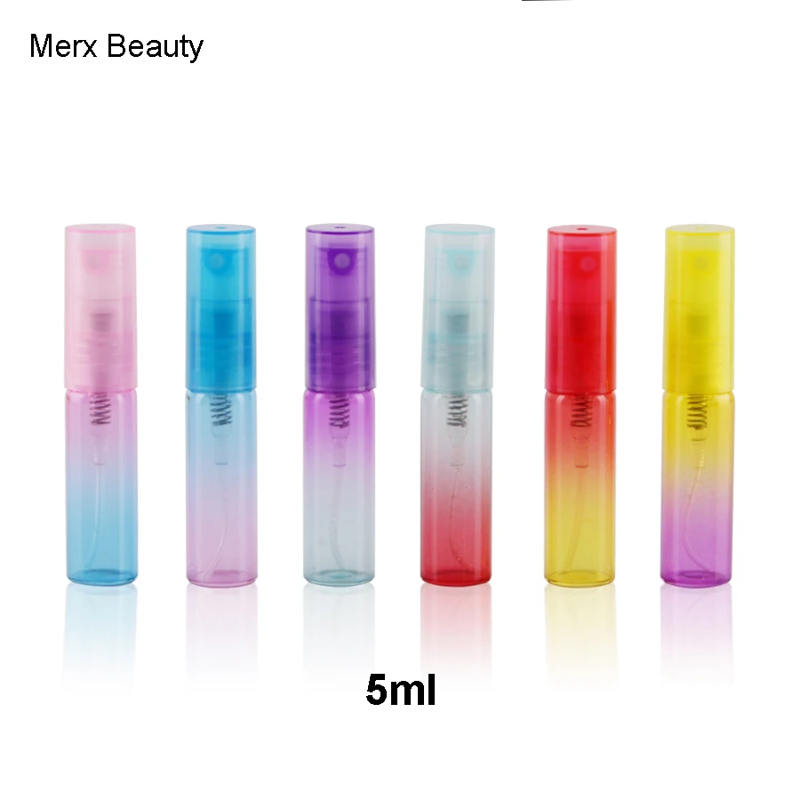 6 шт./лот с видов цветов портативный парфюм для путешествий распылитель бутылка